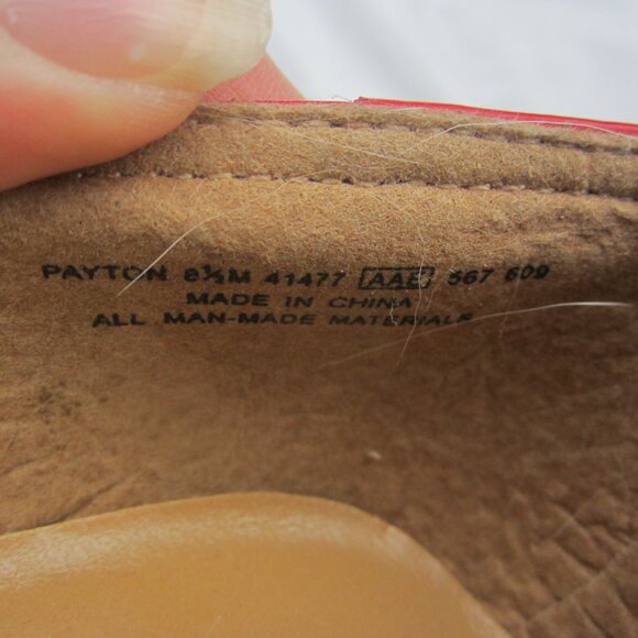 STYLISH APOSTROPHE RED PEEPTOE HEELED SHOES, PAYTON 41477, 8.5M - Picture 4 of 7